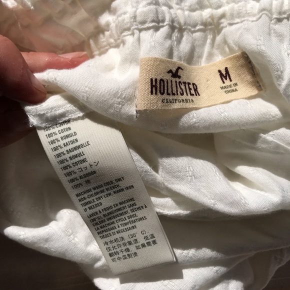 Hollister Cotton Button Down Synched Tank Top - Picture 7 of 8